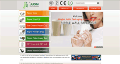 Desktop Screenshot of judinpacking.com